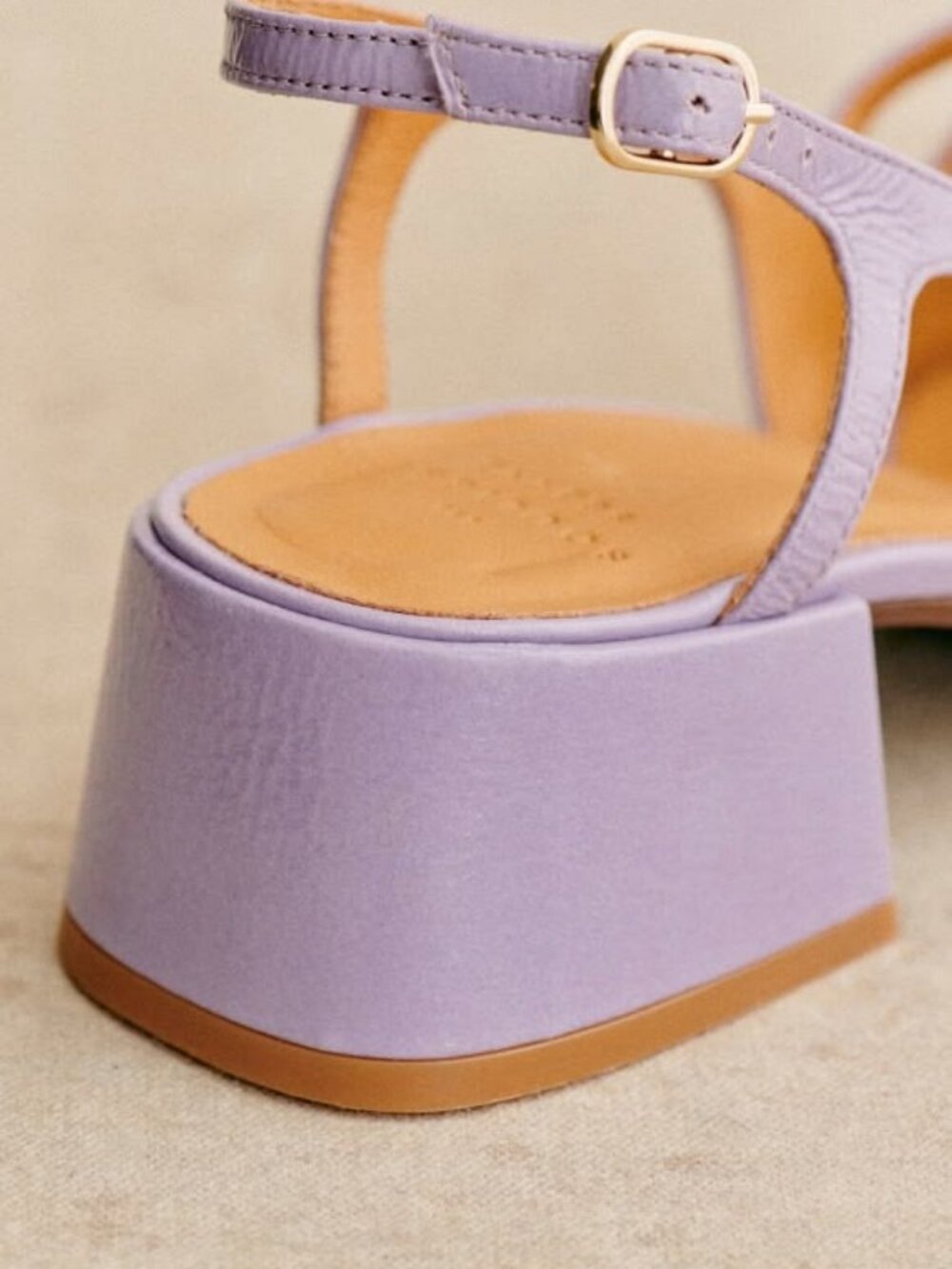 Sezane Paula Babies, Patent Lilac, 36/6, BNWT. - Picture 4 of 11